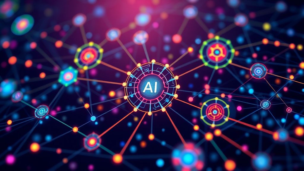AI 에이전트 플랫폼 개념도