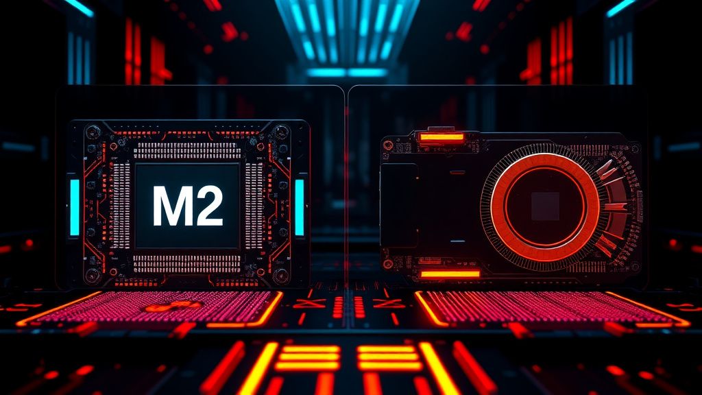 NVIDIA 블랙웰 GPU vs 애플 M2 울트라 AI 성능 비교