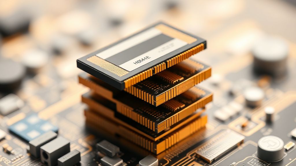 차세대 HBM4E 고대역폭 메모리 칩과 AI 데이터센터